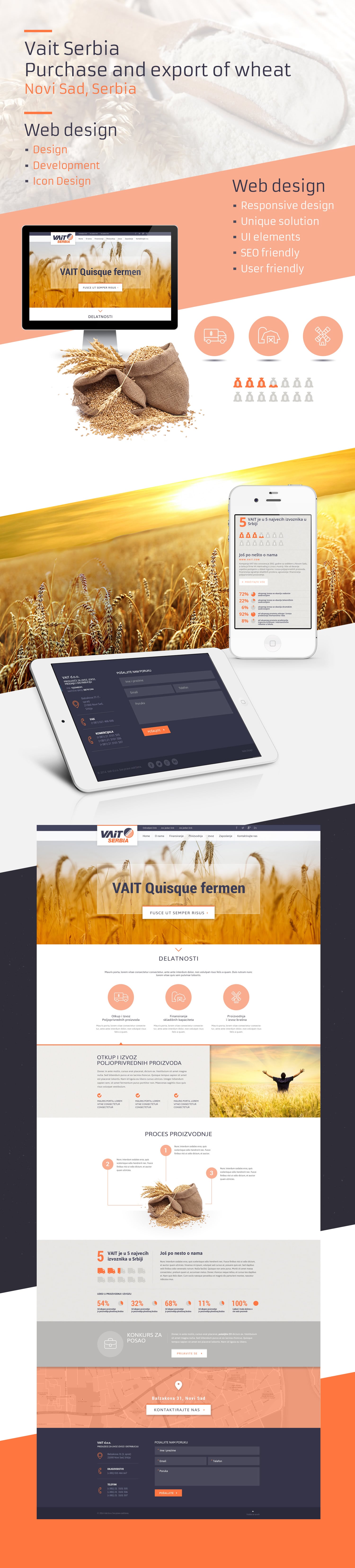 Vait website design and development