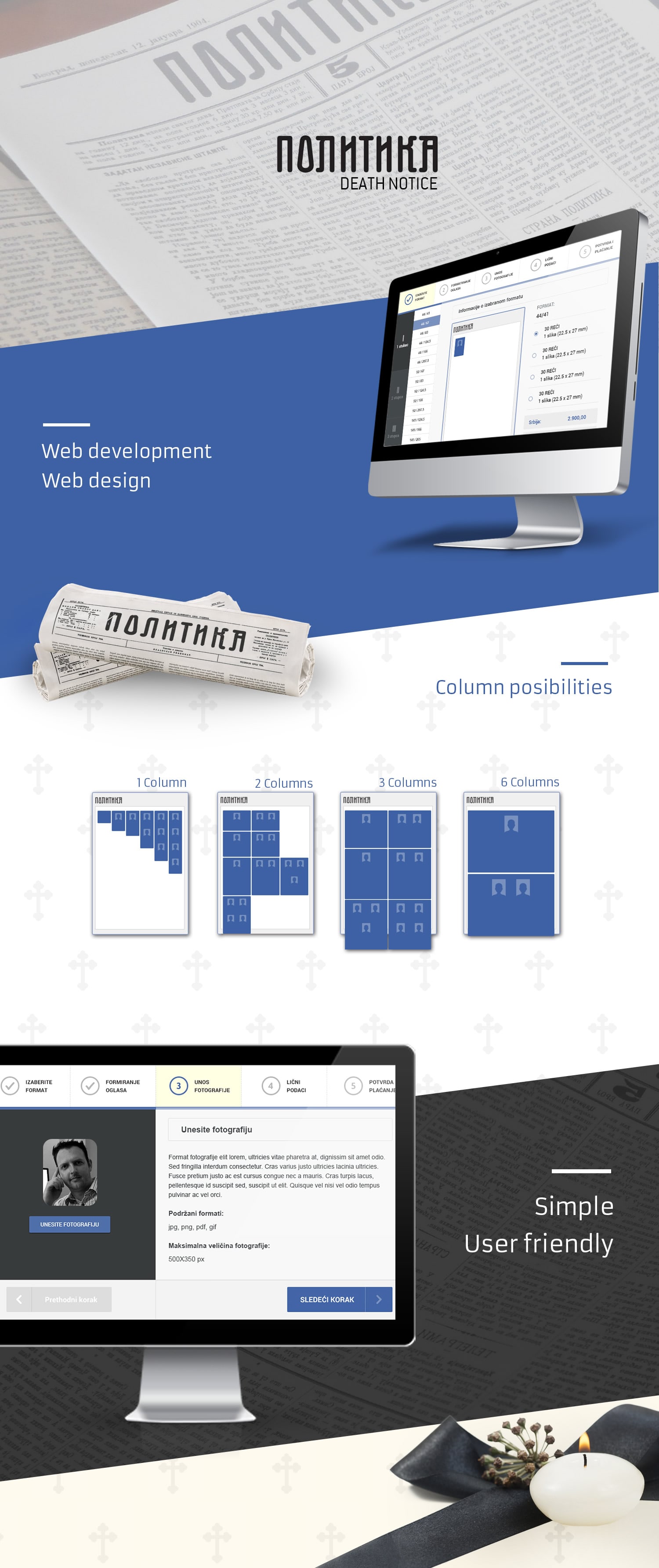Web development for Politika Online’s application