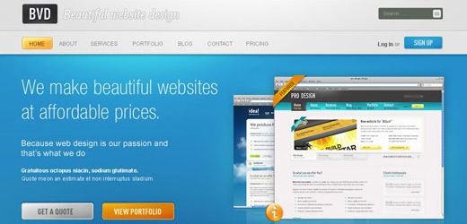 10 Of The Best Photoshop Website Layout Tutorials 97 10 Of The Best Photoshop Website Layout Tutorials
