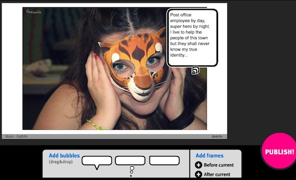 Bubblr Cool apps for Flickr