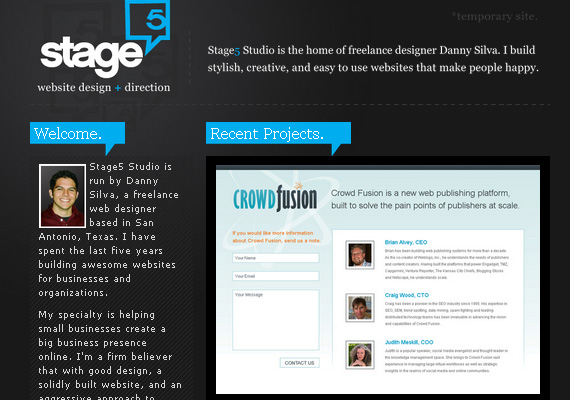 One Page Layout