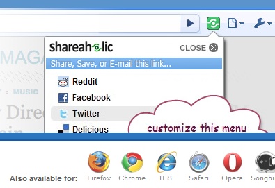 Tweet Button for Chrome