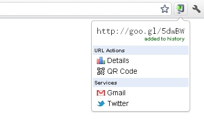 goo.gl URL Shortener