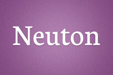 Download the Neuton font