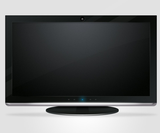 How to Design an LCD Monitor Using Photoshop