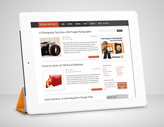 How to Create an iPad 2 from Scratch Using Photoshop