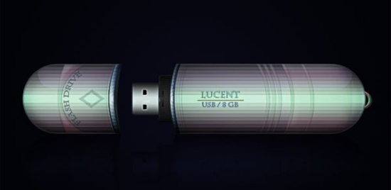 Make a Glossy Flash Drive Icon from Scratch