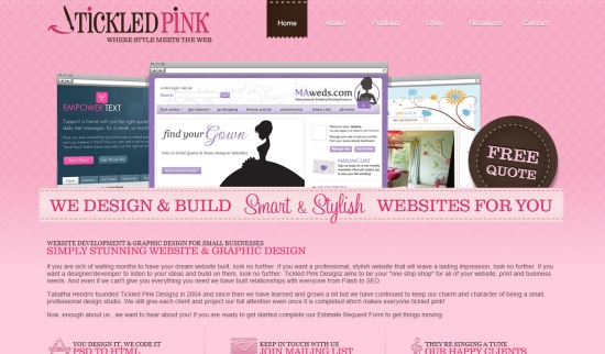 Tickled Pink