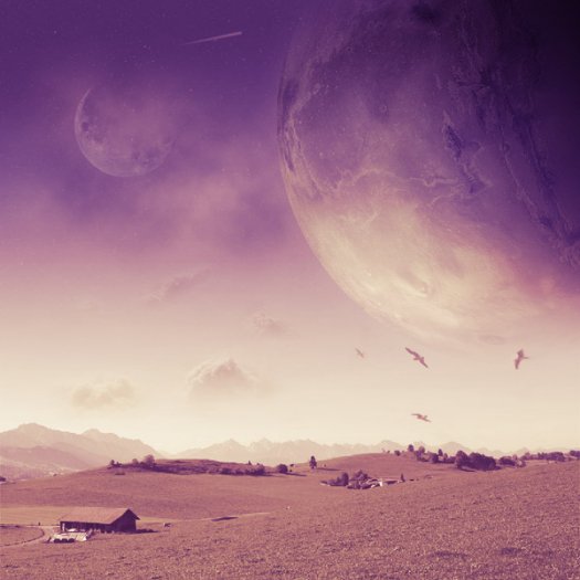 Create a Realistic Space Landscape Photo Manipulation