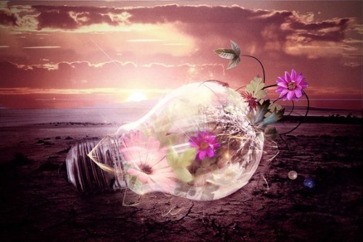 How to Create an Inspiring Light Bulb Photo Manipulation in Photoshop