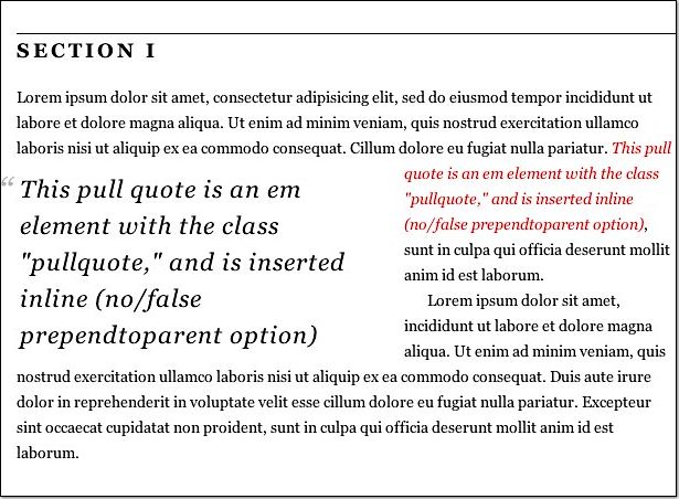 Simple Pull Quote WordPress plug-in