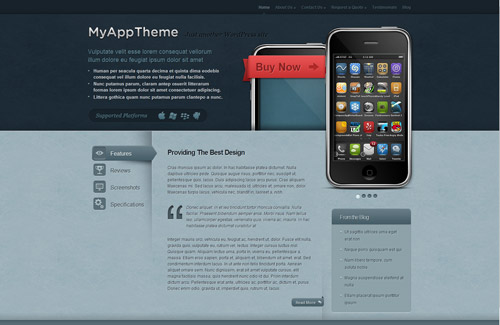 MyApp WordPress Theme MyApp WordPress Theme