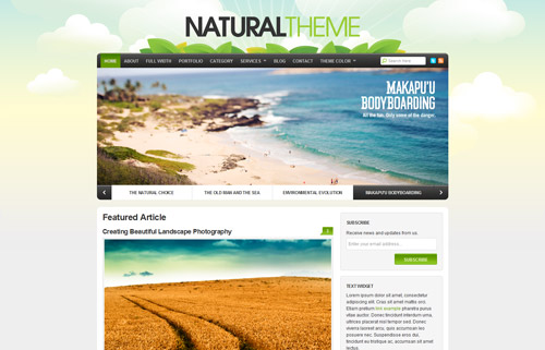 Natural Theme Natural Theme
