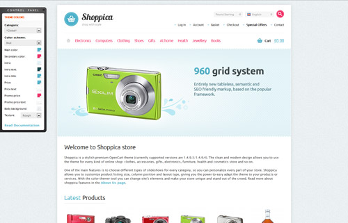 Shoppica – Premium Open Cart Theme Shoppica – Premium Open Cart Theme