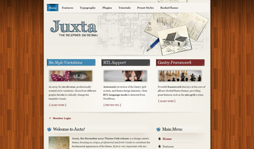 Juxta WordPress Theme Juxta WordPress Theme