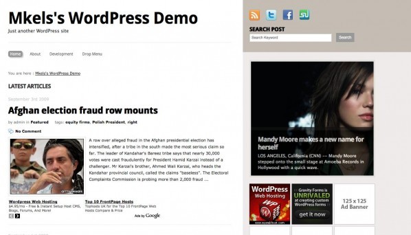Mkelss-WordPress-Demo