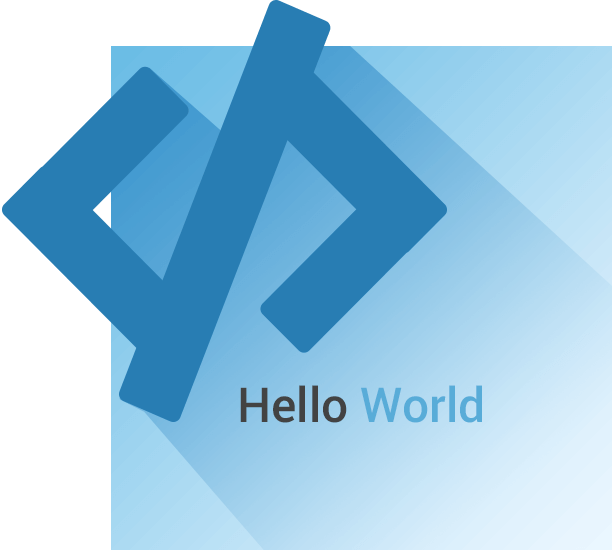 hello world logo