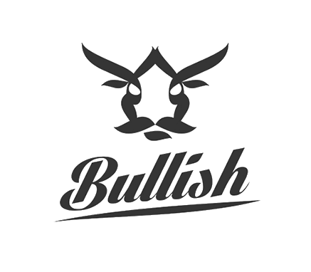 bullish company logo design
