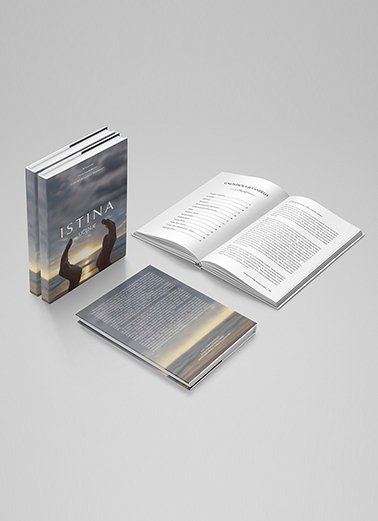 istina book cover design