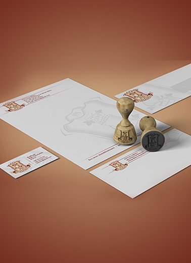 stamp corporate identity