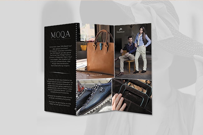 moqa flyer design