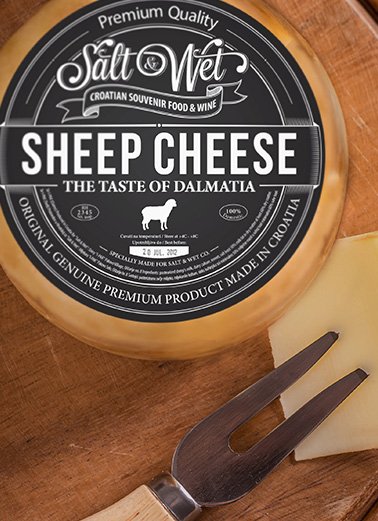 sheep cheese label