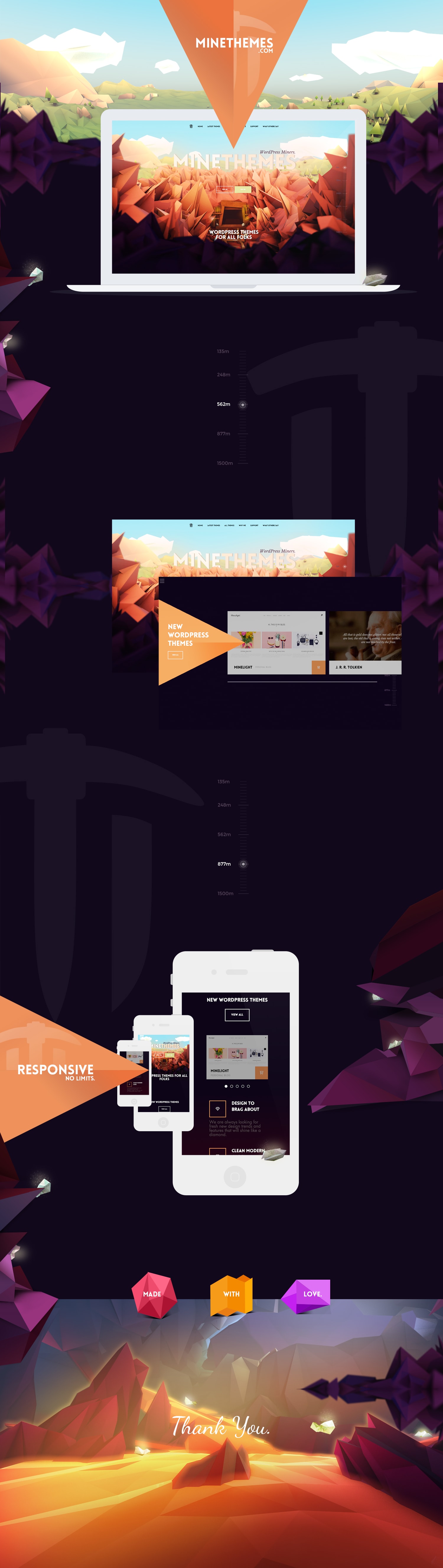 izrada minethemes web sajta