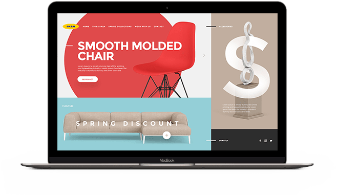 ikea website design