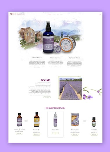 web design lavander