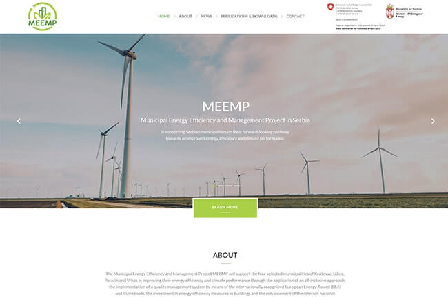 meemp web design