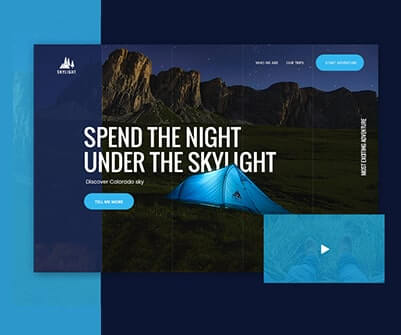skylight web design