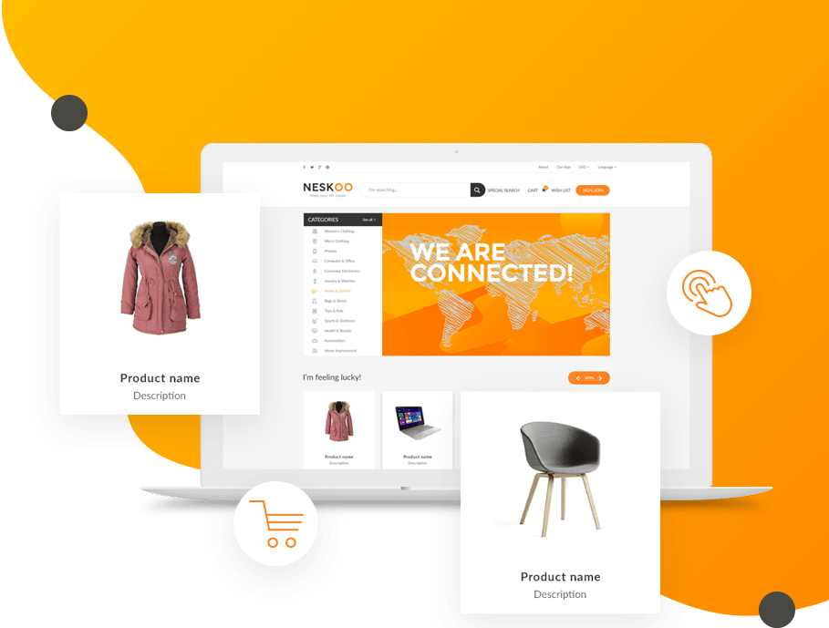 online shop development