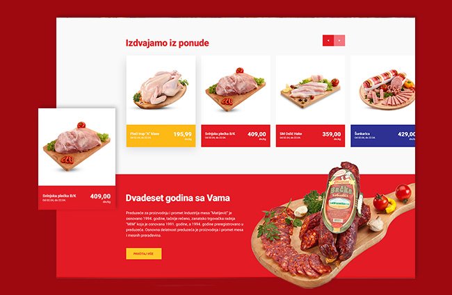 meat industry matijevic ui ux