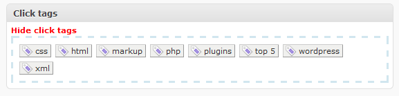 simple tags
