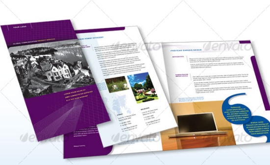 4 Page Corporate Brochure A4
