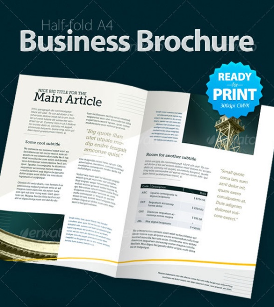 Business Brochure (4 Pages)