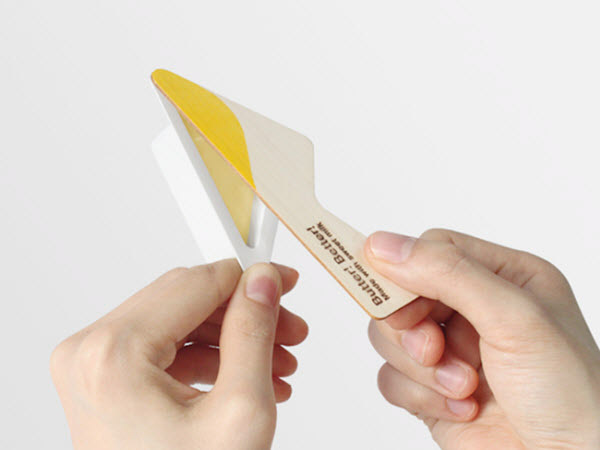 butter spoon 36 Clever (and Quirky) Packaging Designs