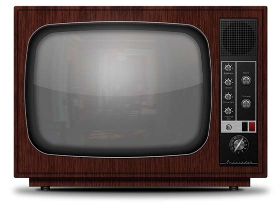 Create a Detailed Vintage TV from Scratch in Photoshop