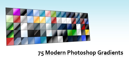 Modern Photoshop Gradients