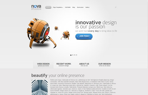 Nova WordPress Theme