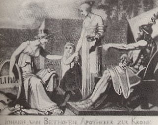 VisitingCardJohannVanBeethoven