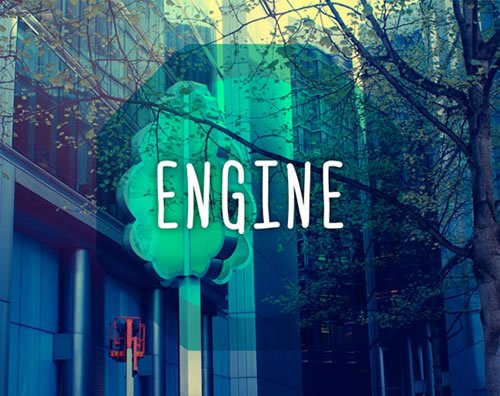 Engine - besplatan font engine