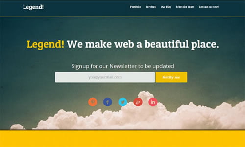 Legend free-wordpress-theme-Legend