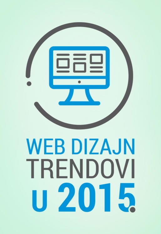 web dizajn trendovi u 2015