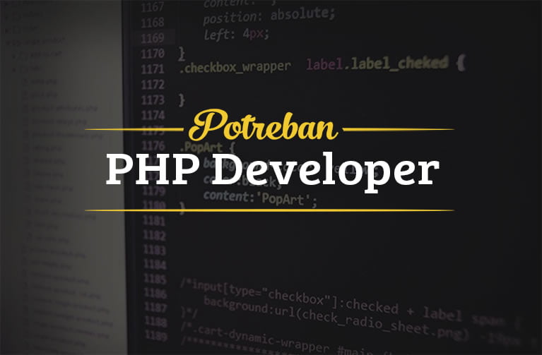 potreban php developer