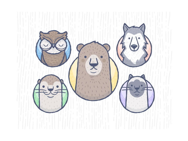 animal-stickers