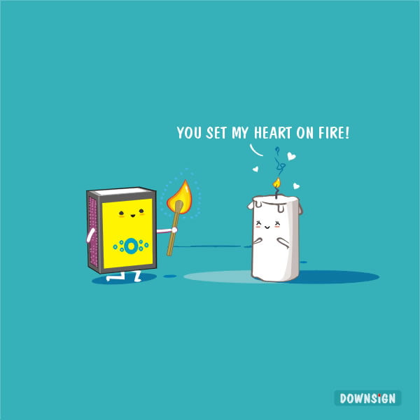 heart on fire