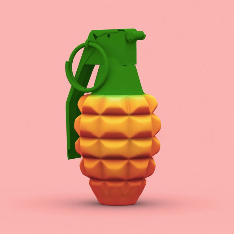 minimalist colorful pop art (21)