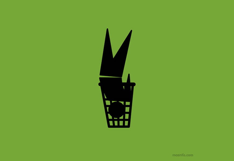 Logo design Universal Unbranding Project by Maentis (11) Saving the Planet from People
