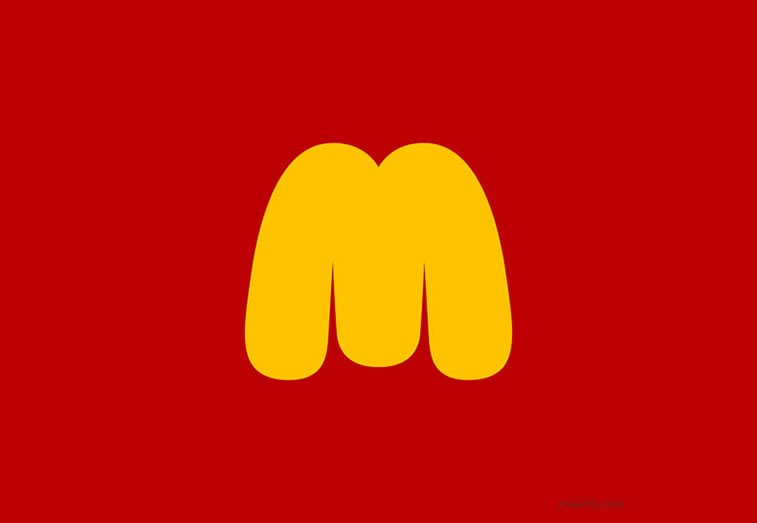 Logo design Universal Unbranding Project by Maentis (17) McDonalds makes you fat